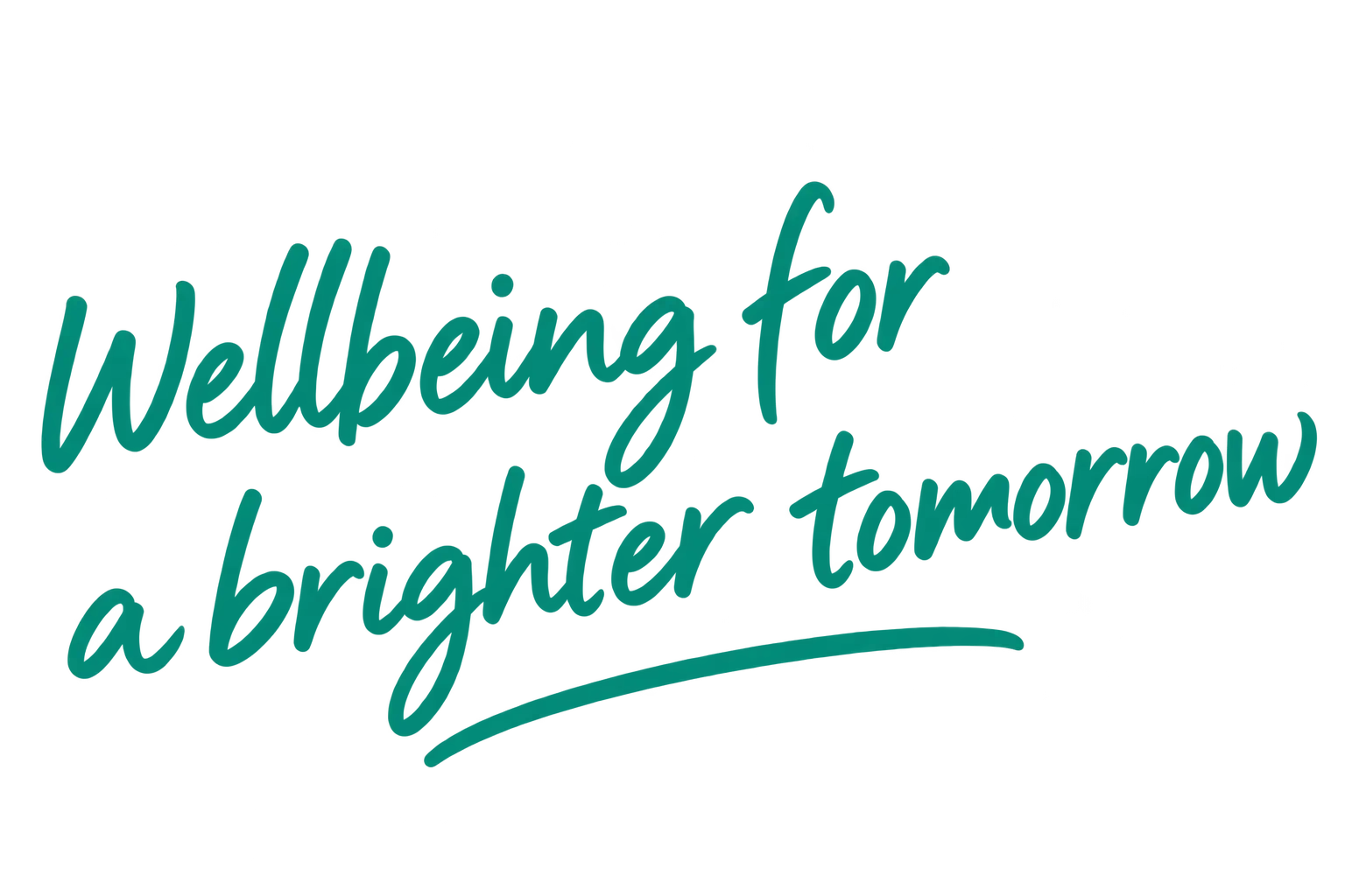 Wellbeing for a brighter tomorrow